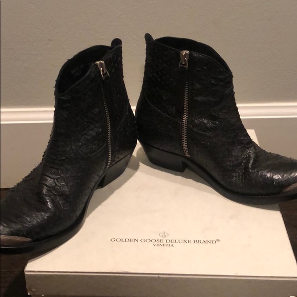 Authentic Golden goose black boots - Picture 3 of 9